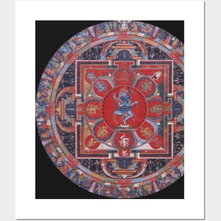 Indian Style Mystical Mandala Posters and Art